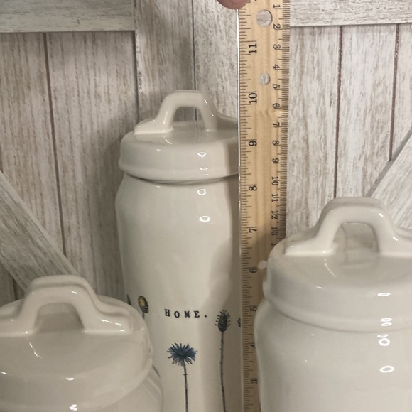 Rae Dunn Home Stem Line Canisters - Picture 5 of 7